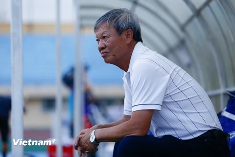 Huấn luyện viên Lê Thụy Hải. (Ảnh: Minh Chiến/Vietanm+)
