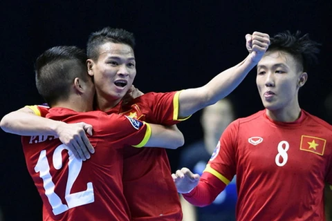 Futsal Việt Nam chuẩn bị bước vào giai đoạn chuẩn bị cuối cho World Cup 2016. (Anh: VFF)