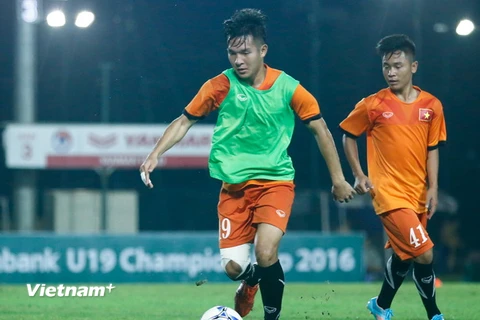 U19 Việt Nam đã sẵn sàng cho giải vô địch Đông Nam Á diễn ra trên sân nhà. (Ảnh: Minh Chiến/Vietnam+)