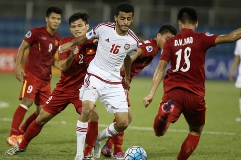 U19 Việt Nam đang tràn đầy cơ hội giành vé vào tứ kết Giải U19 châu Á 2016. (Ảnh: AFC)