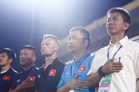 Huấn luyện viên Hoàng Anh Tuấn vẫn khát khao chinh phục đỉnh cao châu Á. (Ảnh: Minh Chiến/Vietnam+)