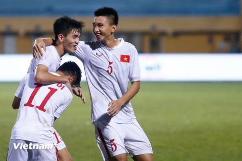 Nhiều tuyển thủ U19 Việt Nam đã được các đội bóng lớn châu Âu theo dõi. (Ảnh: Minh Chiến/Vietnam+)