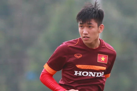 Viettel sẽ “nhường” Trọng Đại cho U19 Việt Nam và giấc mơ World Cup. (Ảnh: Minh Chiến/Vietnam+)