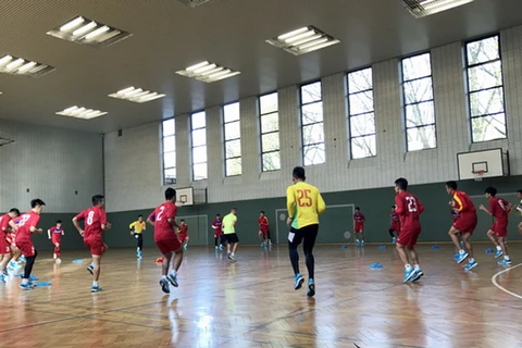 U20 Việt Nam đã trải qua một nửa chuyến tập huấn tại Đức. Mọi thứ vẫn đang diễn biến thuận lợi với đội bóng. (Ảnh: VFF)