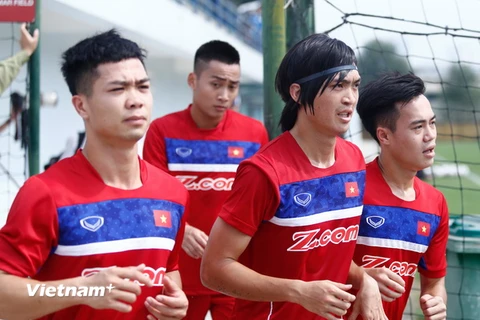 U22 Việt Nam đã có buổi tập đầu tiên tại Trung tâm đào tạo bóng đá trẻ Việt Nam vào sáng nay (4/5) nhằm chuẩn bị cho trận giao hữu với U20 Argentina.