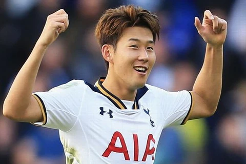 Siêu sao Hàn Quốc Son Heung-min đang thi đấu cho Tottenham tại Premier League. (Ảnh: Getty)