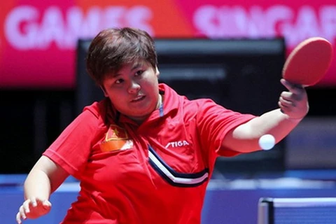 Tay vợt số một Việt Nam Mai Hoàng Mỹ Trang là hy vọng lớn cho bóng bàn cả ở các nội dung cá nhân và đồng đội.