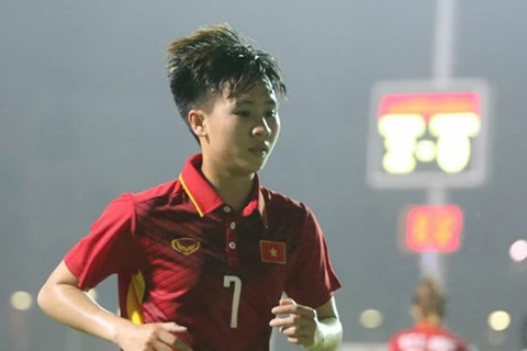 Tuyết Dung đang là biểu tượng đương đại của bóng đá nữ Việt Nam. (Ảnh: FIFA)