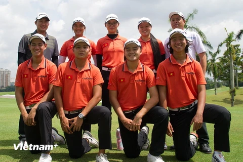 Tuyển golf Việt Nam được tài trợ 100 % kinh phí.
