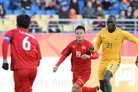U23 Việt Nam tràn đầy cơ hội giành vé tới tứ kết Giải U23 châu Á 2018. (Ảnh: AFC)