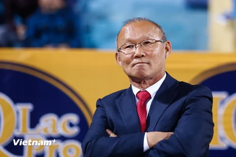 Huấn luyện viên Park Hang-seo tin rằng U23 Việt Nam không hề may mắn. (Ảnh: Vietnam+)