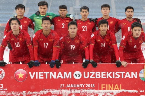 Không chỉ tỏa sáng ở đấu trường châu Á, những Quang Hải, Công Phượng, Duy Mạnh còn chiếm suất đá chính tại câu lạc bộ và là những ngôi sao sáng của V-League.