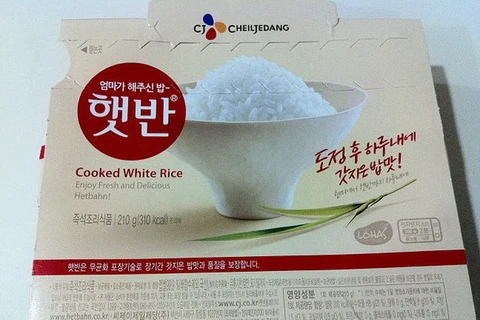 Sản lượng gạo Hàn Quốc năm 2013 dự kiến tăng 6%