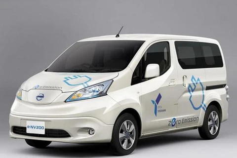 Nissan giới thiệu phiên bản mẫu e-NV200 ở Tokyo