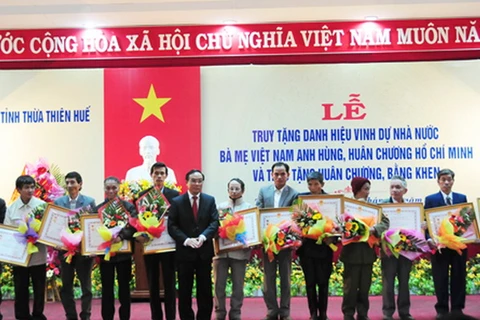 Thừa Thiên-Huế: 16 mẹ được truy tặng Bà mẹ Việt Nam