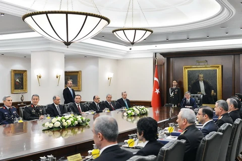 Các nghị sỹ Thổ Nhĩ Kỳ ẩu đả trong một cuộc thảo luận