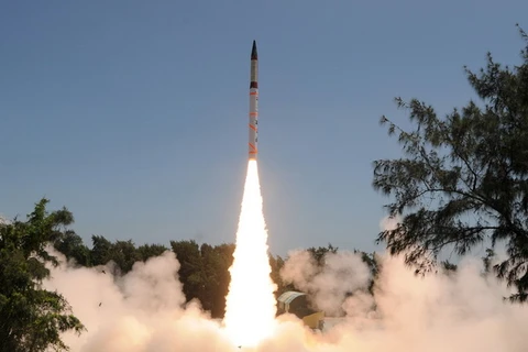 Ấn Độ thử thành công tên lửa mang đầu đạn hạt nhân