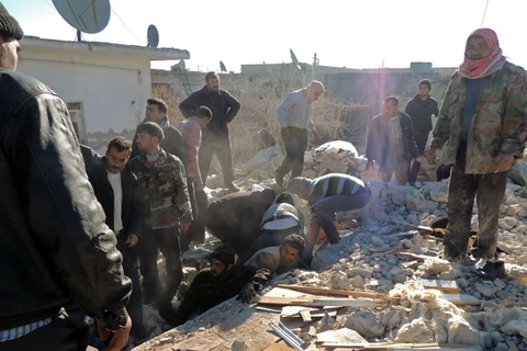 Tổng Thư ký LHQ chỉ trích việc sử dụng bom thùng ở Syria