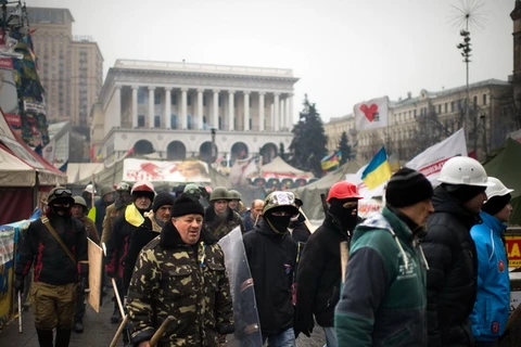 Ukraine: Khoảng 70.000 người biểu tình tập hợp tại Kiev