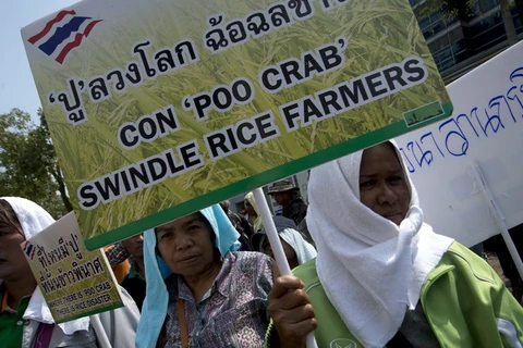 Thái Lan: "Không thể" khôi phục kế hoạch trợ giá gạo