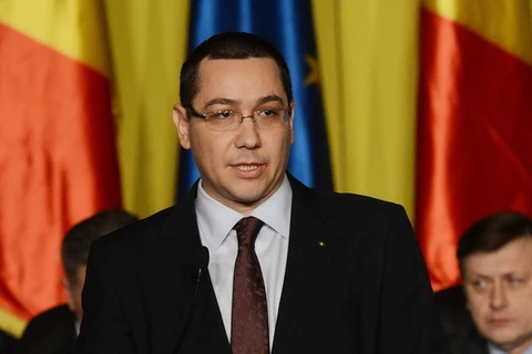 Thủ tướng Romania Victor Ponta. (Nguồn: AFP/TTXVN)