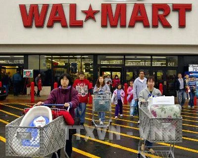Cửa hàng Wal- Mart tại Fairfax, Virgina, Mỹ. (Nguồn: AFP/TTXVN)
