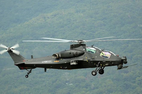 Trung Quốc bắt đầu thử nghiệm trực thăng tấn công WZ-10