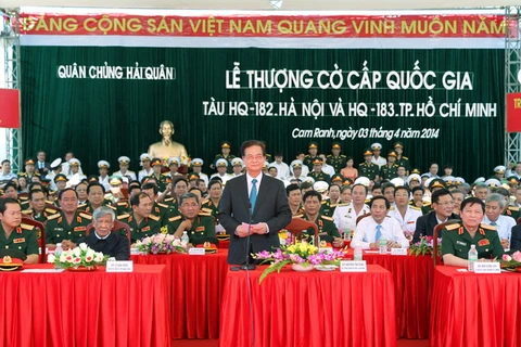 Phát biểu của Thủ tướng tại Lễ thượng cờ tàu ngầm