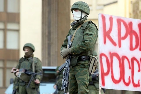 Thủ lĩnh biểu tình kêu gọi Nga đưa quân tới Đông Ukraine