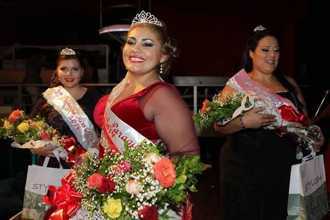 Tổ chức cuộc thi Hoa hậu mũm mĩm 2014 tại Paraguay