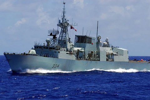 Tàu HMCS Regina. (Nguồn: wikipedia.org)