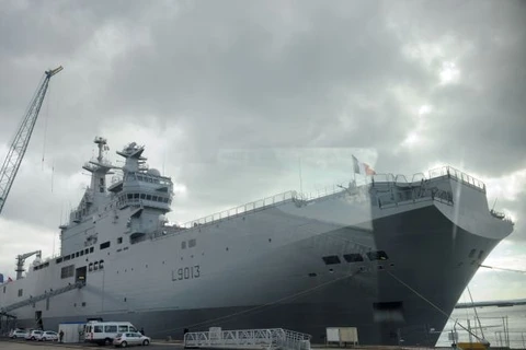 Mỹ vẫn phản đối vụ Pháp bán tàu chiến Mistral cho Nga 