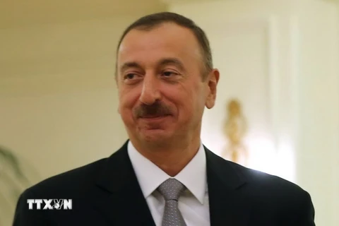 Tổng thống Azerbaijan Ilham Aliyev. (Nguồn: AFP/TTXVN)