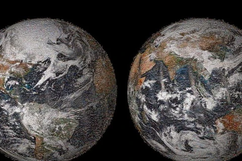 NASA giới thiệu bức ảnh "selfie" khổng lồ của Trái Đất