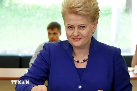 "Bà đầm thép" Dalia Grybauskaite tái đắc cử Tổng thống Litva