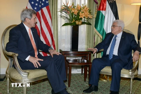 Ngoại trưởng Mỹ sẽ gặp Tổng thống Palestine tại Jordan