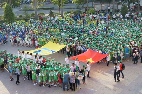 Diễu hành trong lễ khai mạc. (Nguồn: ffav.com.vn)