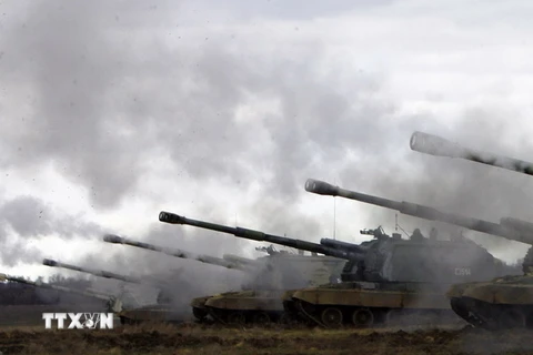 NATO: Nga lại tăng quân tại khu vực biên giới với Ukraine