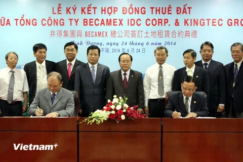 Tập đoàn Đài Loan chi 30 triệu USD xây nhà máy ở Bình Dương