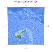 Động đất 6,8 độ Richter ở quần đảo Wallis và Futuna 