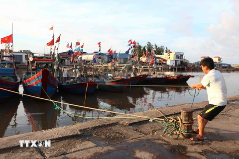 [Photo] Người dân Hải Phòng chủ động ứng phó với bão số 2
