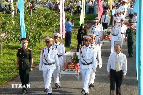 Tây Ninh tổ chức truy điệu, an táng hài cốt quân tình nguyện