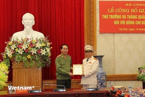 Bổ nhiệm tiến sỹ Bùi Văn Thành làm Thứ trưởng Bộ Công an