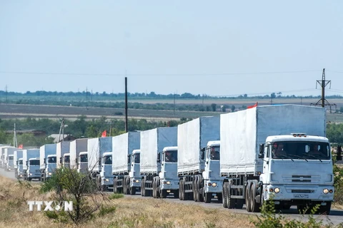 Nga bác bỏ các cáo buộc của phương Tây về đoàn xe cứu trợ