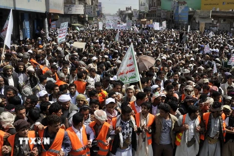 Hàng chục nghìn người biểu tình tại thủ đô Sanaa của Yemen