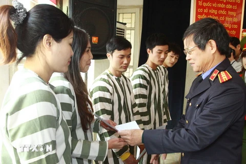 Hà Nội: Tha tù, giảm án cho 184 phạm nhân dịp Quốc khánh 2/9