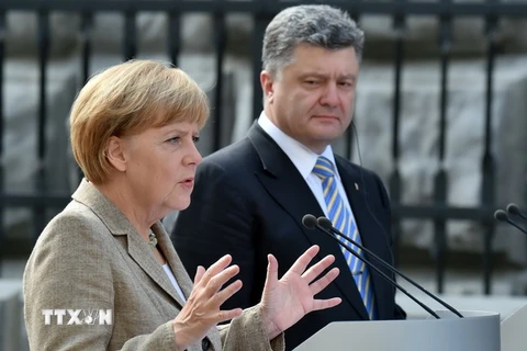 Lãnh đạo Ukraine và Đức điện đàm về tình hình Donbass