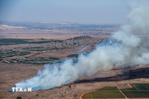 Lực lượng LHQ chống chọi phiến quân Syria trên Cao nguyên Golan