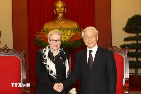 Tổng Bí thư Nguyễn Phú Trọng tiếp Chủ tịch Hạ viện Australia