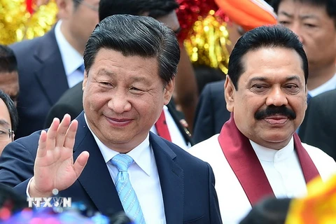 Chủ tịch Trung Quốc Tập Cận Bình thăm chính thức Sri Lanka